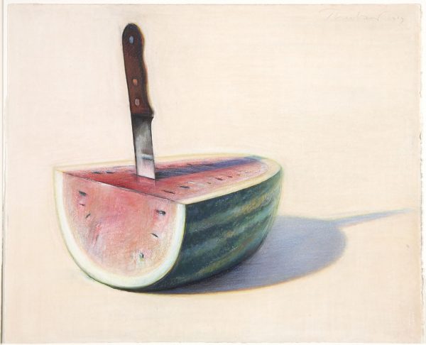 Wayne Thiebaud - Watermelon Slice and Knife