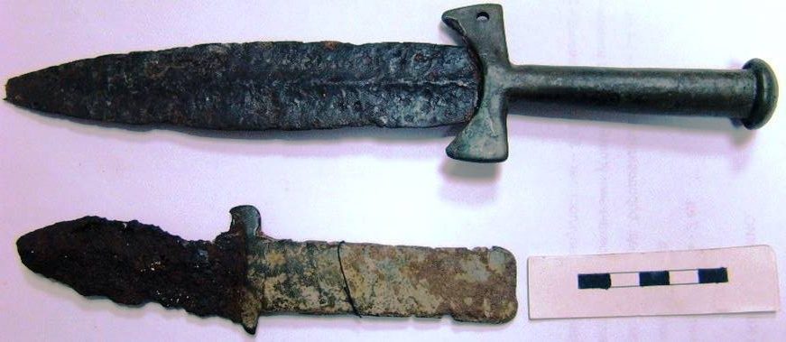 Кімерійський кинджал з Музею історії зброї в Запоріжжі