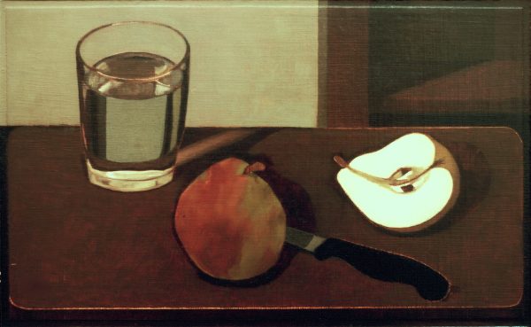 Charlotte Andry Gibbs - Still Life (Pears, Knife, and Glass of Water)