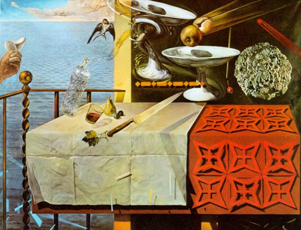 Salvador Dali, Living Still Life, 1956