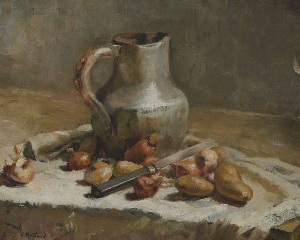 Edouard Vuillard - Still Life with Jug and Knife