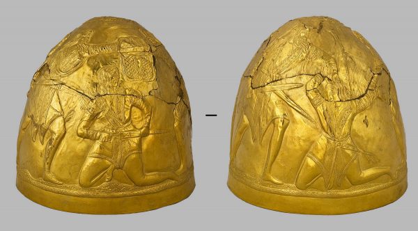 «Шолом» (зображення з обох боків) IV ст. до н.е.
